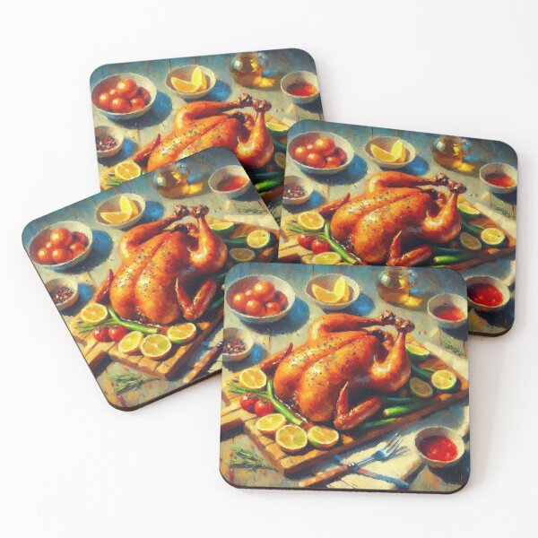 Item preview, Roasted Duck Impressionism Art Style designed and sold by artofuniverse.