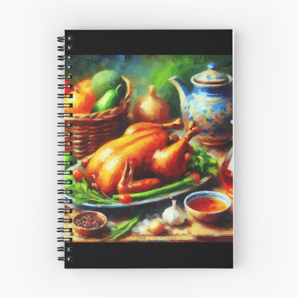 Item preview, Roasted Duck Impressionism Art Style designed and sold by artofuniverse.