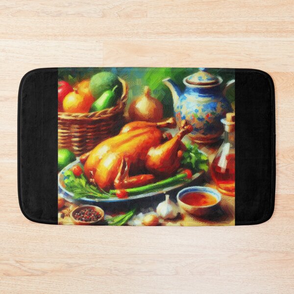 Item preview, Roasted Duck Impressionism Art Style designed and sold by artofuniverse.