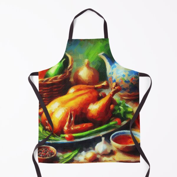 Item preview, Roasted Duck Impressionism Art Style designed and sold by artofuniverse.