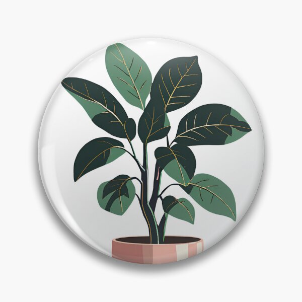 Item preview, Rubber Plant In Pastel Colors. designed and sold by DotisDreams.