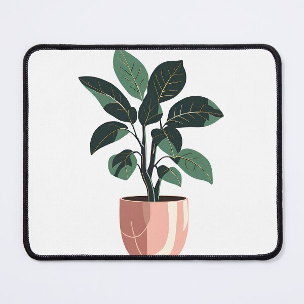 Item preview, Rubber Plant In Pastel Colors. designed and sold by DotisDreams.