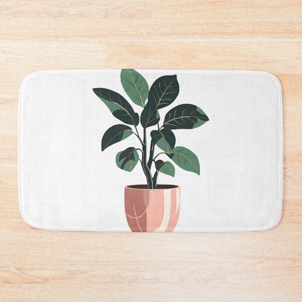 Item preview, Rubber Plant In Pastel Colors. designed and sold by DotisDreams.