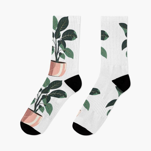 Item preview, Rubber Plant In Pastel Colors. designed and sold by DotisDreams.