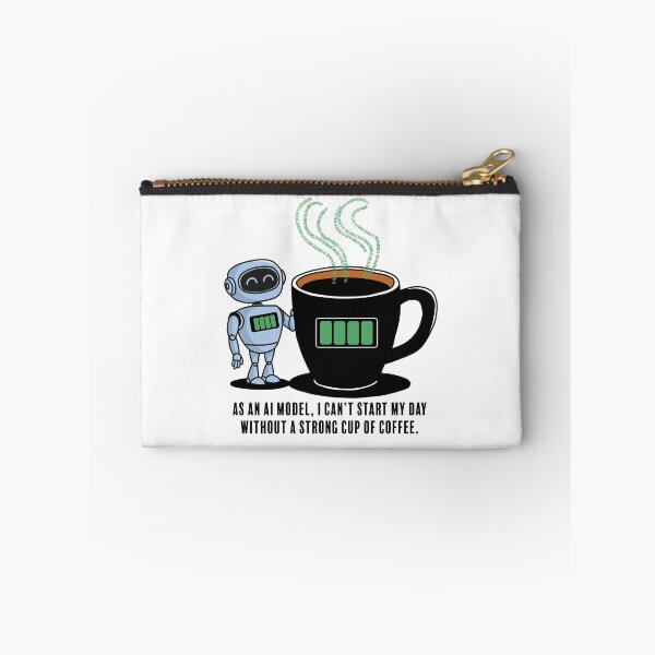 Item preview, AI Powered by Coffee: Morning Reboot designed and sold by Code Monkeys.