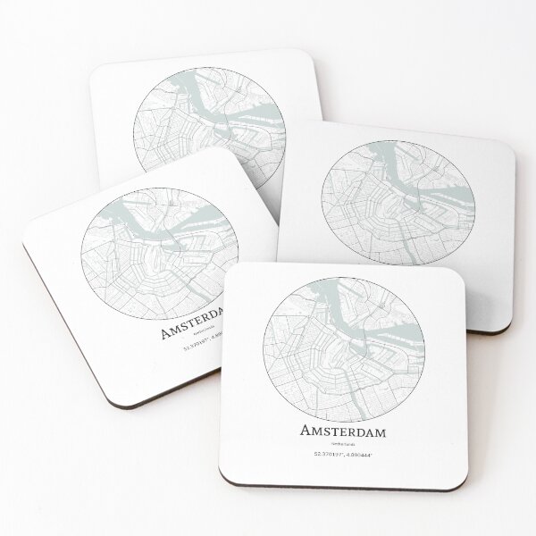 Item preview, Topography of Amsterdam designed and sold by JohnnysHeath.