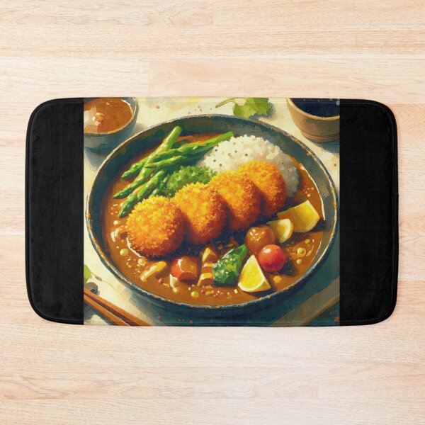 Item preview, Katsu Curry Impressionism Art Style designed and sold by artofuniverse.