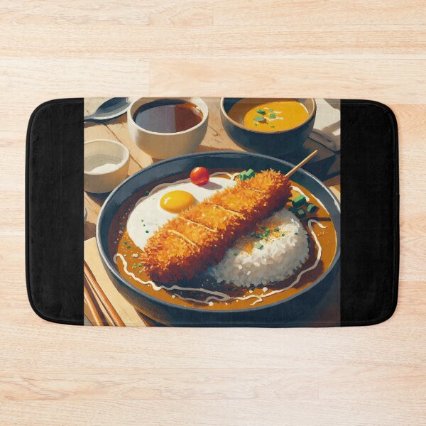 Item preview, Katsu Curry Impressionism Art Style designed and sold by artofuniverse.