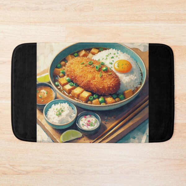 Item preview, Katsu Curry Impressionism Art Style designed and sold by artofuniverse.