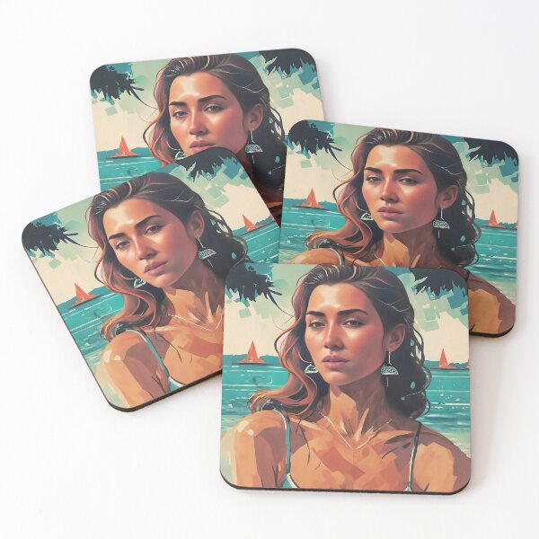 Item preview, Destinations - Maldives Beach Girl  designed and sold by CanvasCarousel.