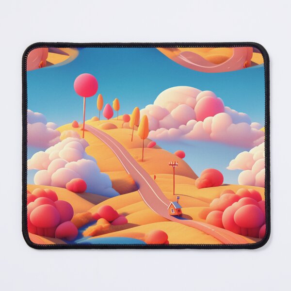 Item preview, Road on a hill, colorful, pattern designed and sold by mind-coloring.