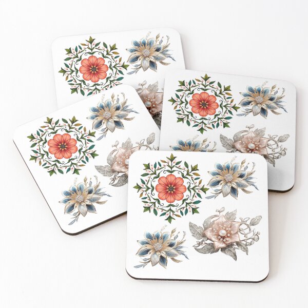 Item preview, Colorful Foral Art designed and sold by Ma-Pra.
