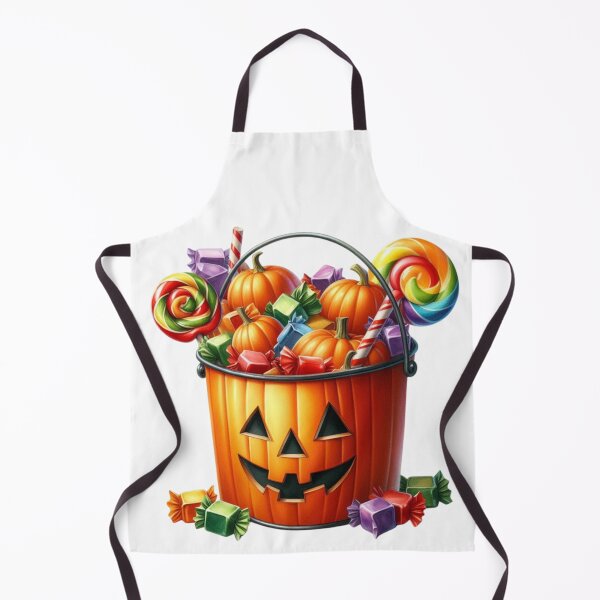 Item preview, HALLOWEEN PUMPKIN BUCKET WITH CANDYS designed and sold by AJCIShop.