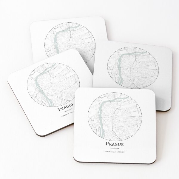 Item preview, Topography of Prague designed and sold by JohnnysHeath.