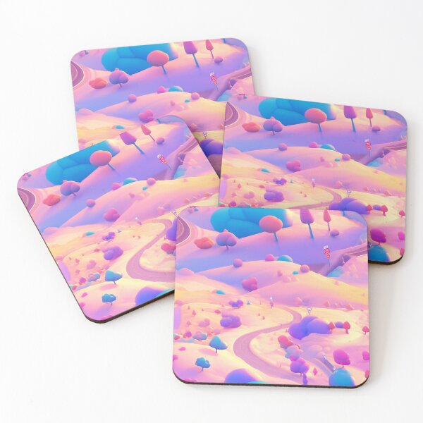 Item preview, Road on a hill, colorful, pattern designed and sold by mind-coloring.