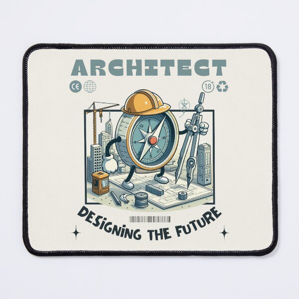 Item preview, Architect designing the future designed and sold by Peerless-Prime.