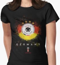 FIFA Germany - Russia FIFA World Cup 2018 Women's Fitted T-Shirt
