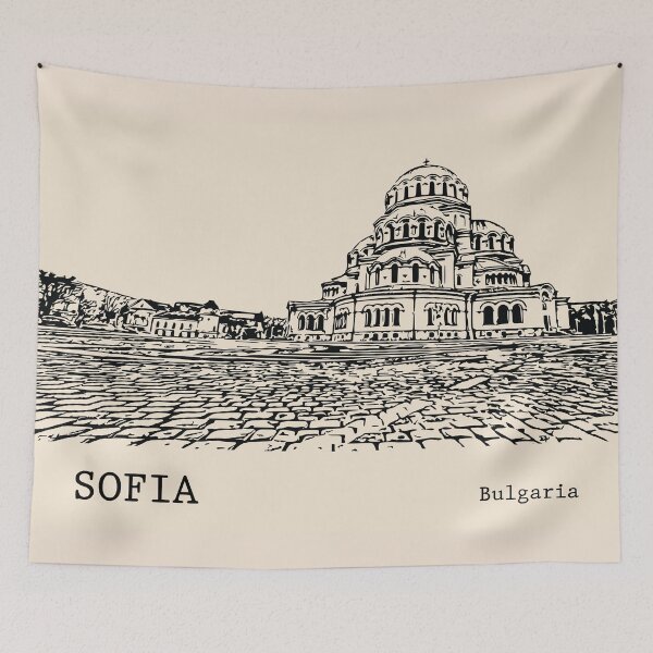Item preview, Sofia Bulgaria designed and sold by Lakeric Cityscapes.