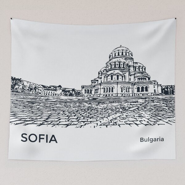 Item preview, Sofia Bulgaria designed and sold by Lakeric Cityscapes.