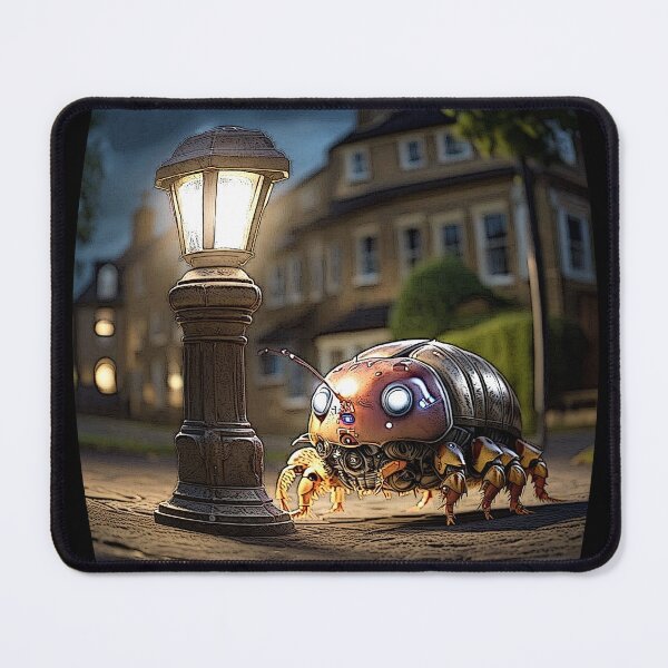 Item preview, cyborg bugs 033 tileartwork designed and sold by tileartwork.