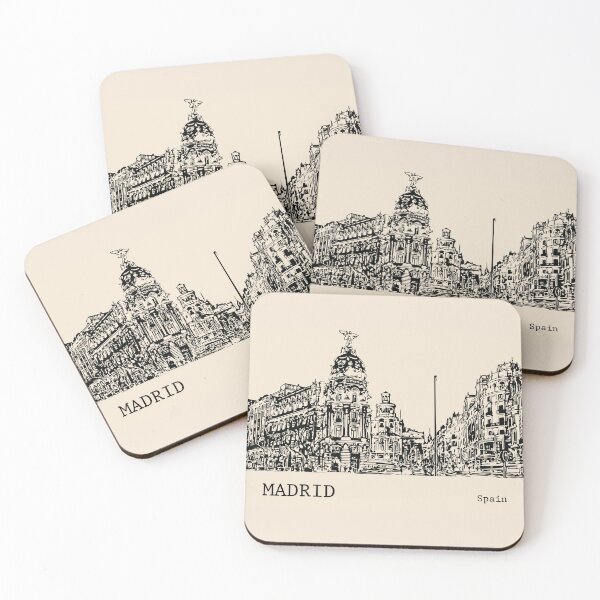 Item preview, Madrid Spain designed and sold by Lakeric Cityscapes.