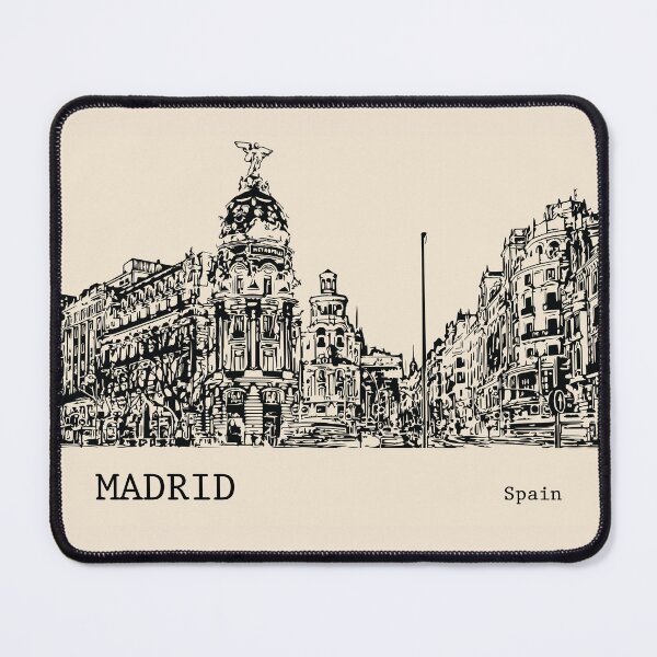 Item preview, Madrid Spain designed and sold by Lakeric Cityscapes.
