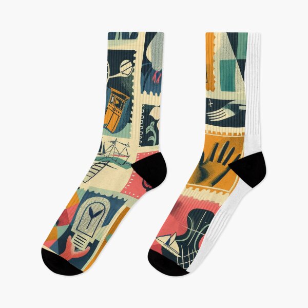 Item preview, Abstract geometric forms in vibrant color palette designed and sold by Piotrek0001.