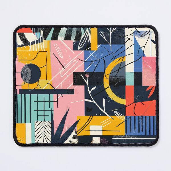 Item preview, Abstract geometric forms in vibrant color palette designed and sold by Piotrek0001.
