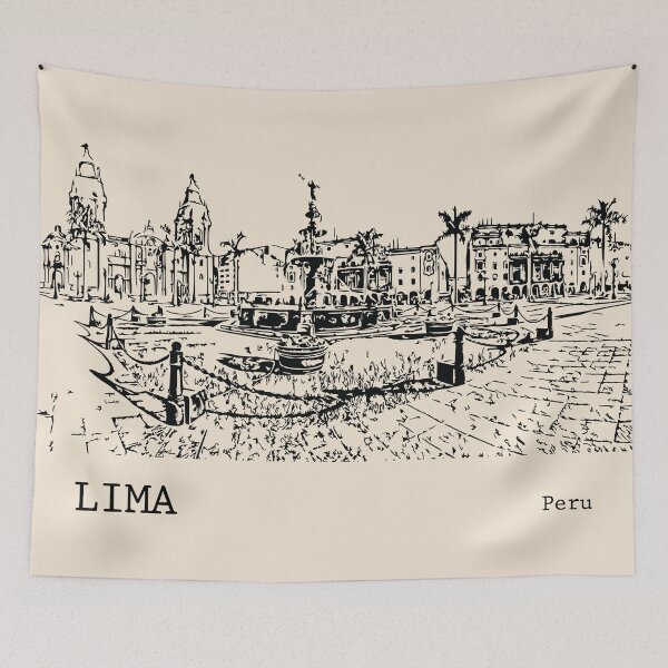 Item preview, Lima Peru designed and sold by Lakeric Cityscapes.