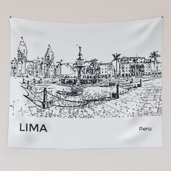 Item preview, Lima Peru designed and sold by Lakeric Cityscapes.