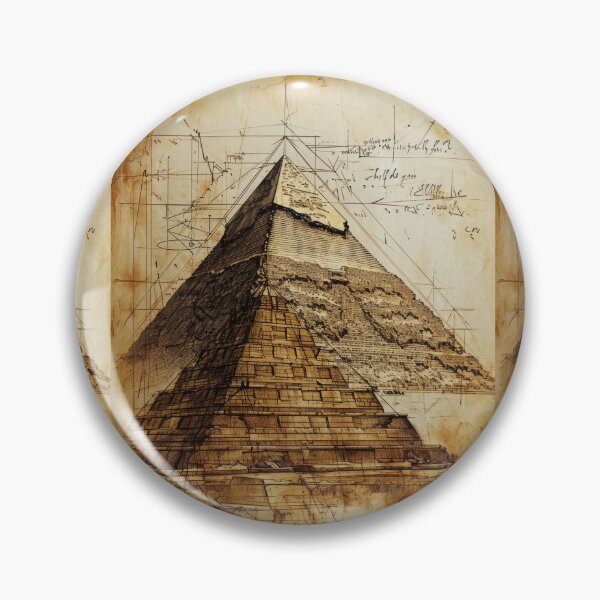 Artikelvorschau, Geheimnisvolle Pyramiden im Architektur-Skizzen-Stil entworfen und verkauft von Piotrek0001.