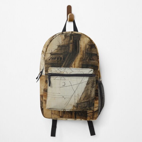 Item preview, Mysterious pyramids in architectural sketch style designed and sold by Piotrek0001.