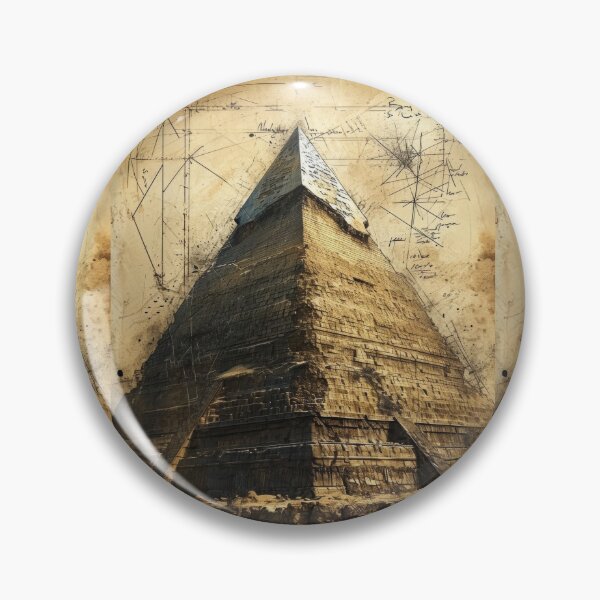 Artikelvorschau, Geheimnisvolle Pyramiden im Architektur-Skizzen-Stil entworfen und verkauft von Piotrek0001.