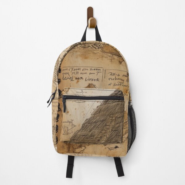Item preview, Mysterious pyramids in architectural sketch style designed and sold by Piotrek0001.