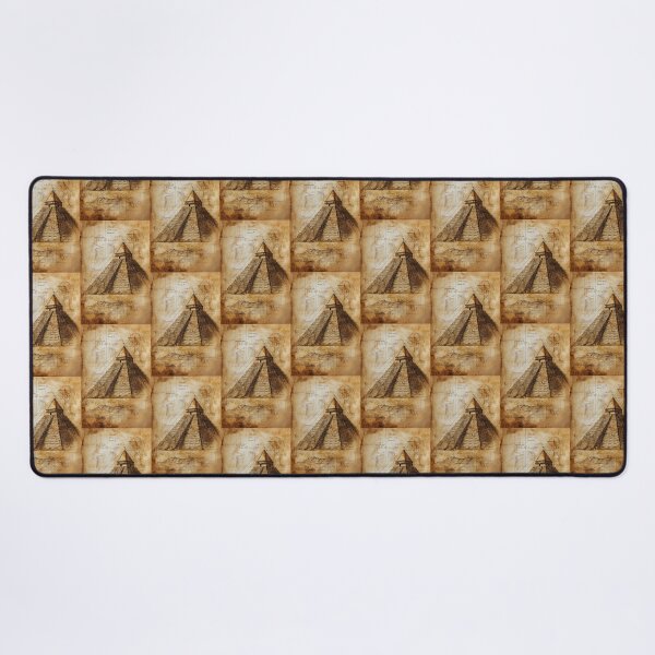 Item preview, Mysterious pyramids in architectural sketch style designed and sold by Piotrek0001.