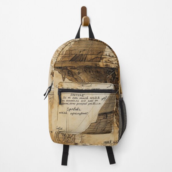 Item preview, Mysterious pyramids in architectural sketch style designed and sold by Piotrek0001.