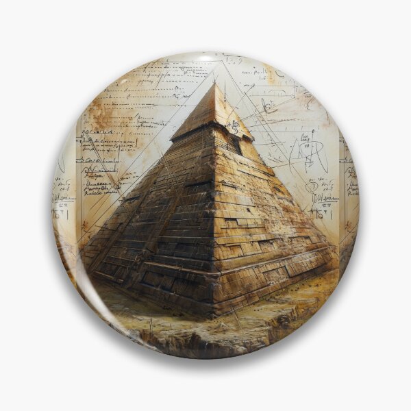 Artikelvorschau, Geheimnisvolle Pyramiden im Architektur-Skizzen-Stil entworfen und verkauft von Piotrek0001.
