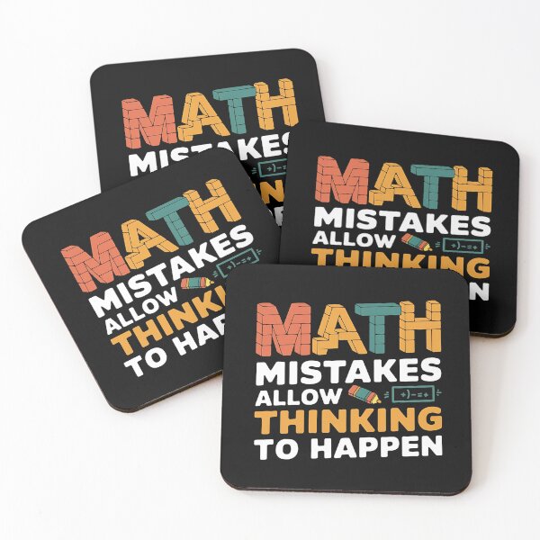 Item preview, MATH Mistakes Allow Thinking To Happen designed and sold by Zyziowsky.