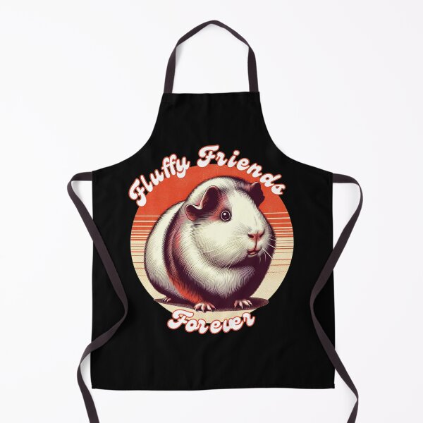 Item preview, Fluffy Friends Forever Retro Guinea Pig - Vintage Cavy Lover Design designed and sold by mARTaCreation.