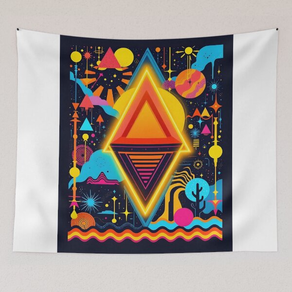 Item preview, Cosmic Geometry: A Journey through Neon Dimensions designed and sold by RobiCom.