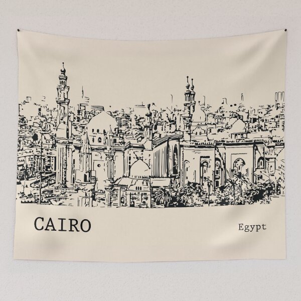 Item preview, Cairo Egypt designed and sold by Lakeric Cityscapes.