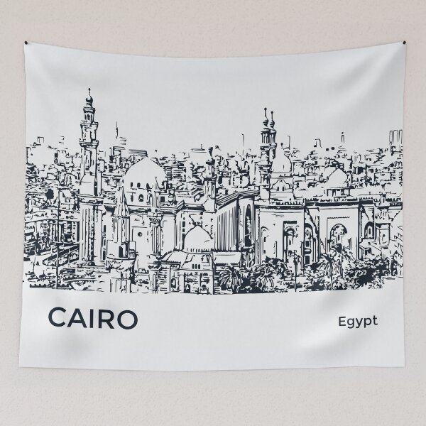 Item preview, Cairo Egypt designed and sold by Lakeric Cityscapes.