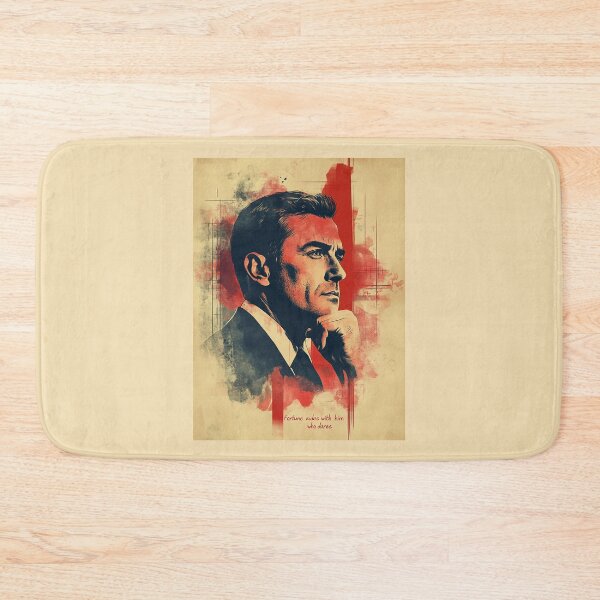 Item preview, Fortune sides with him who dares_Positive Affirmation_Motivational Quote designed and sold by NewAspect.