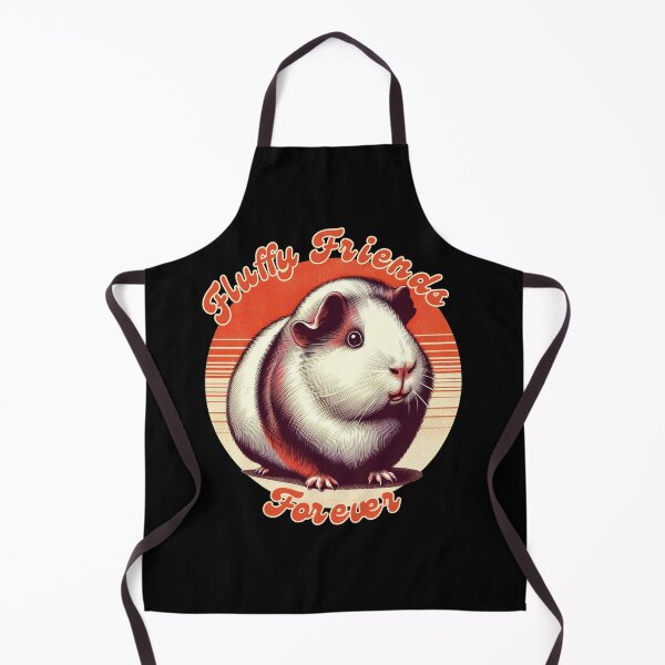 Item preview, Fluffy Friends Forever Retro Guinea Pig - Vintage Cavy Lover Design designed and sold by mARTaCreation.