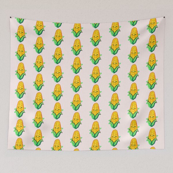 Item preview, Cute Corn pixel art  designed and sold by Artofmayara.