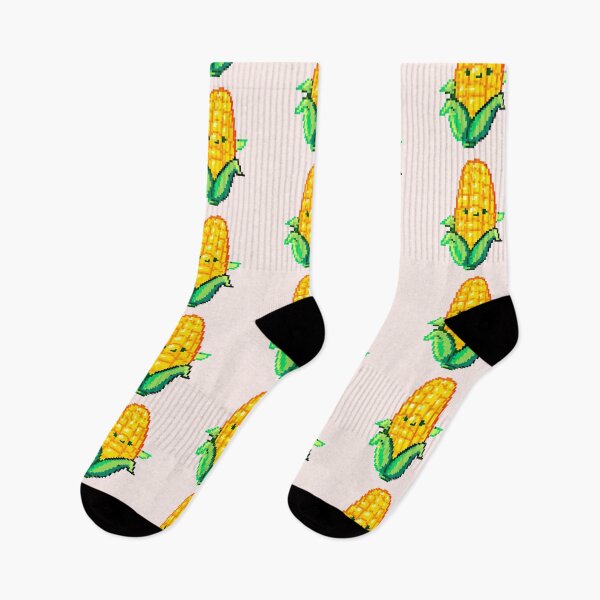 Item preview, Cute Corn pixel art  designed and sold by Artofmayara.