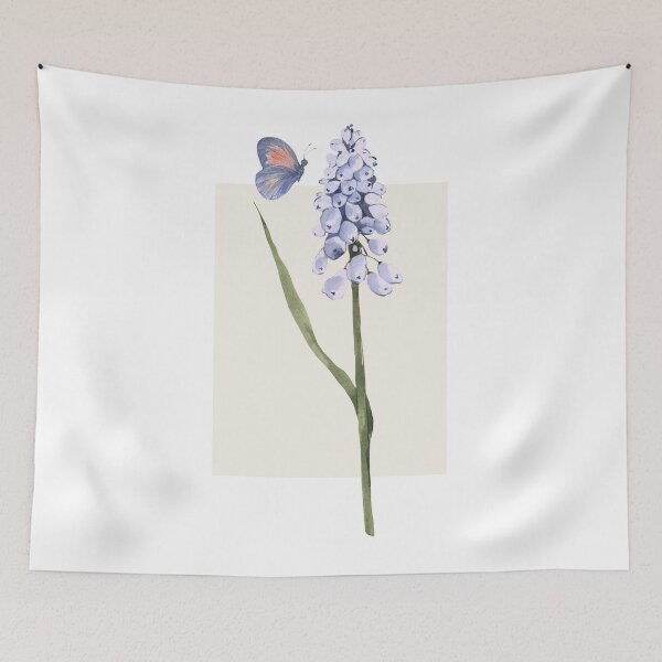 Item preview, Lilac Flower with butterfly designed and sold by HawaiiSofia.