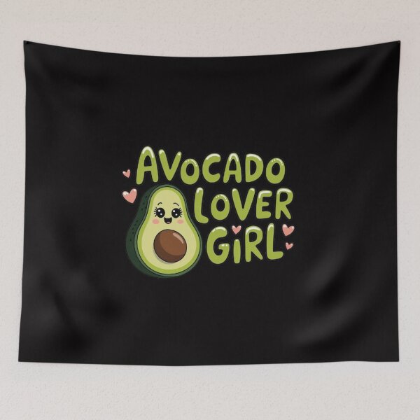 Item preview, Avocado Lover Girl T-Shirt – Cute Graphic Tee for Foodie Fans , funny gift  designed and sold by masteryStore.