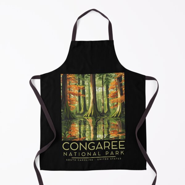 Item preview, A Vintage Illustration of Congaree National Park - South Carolina - US designed and sold by GoodOldVintage.