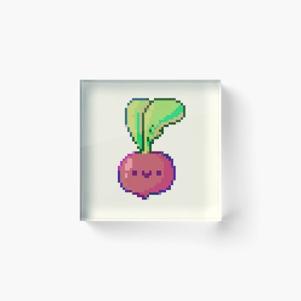 Item preview, Pixel art beetroot  designed and sold by Artofmayara.